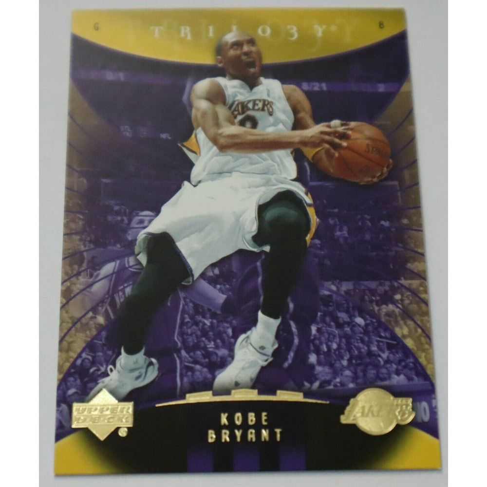 2005-06 UD TRILOGY KOBE BRYANT PREMIUM BASE CARD LAKERS‎ HOF